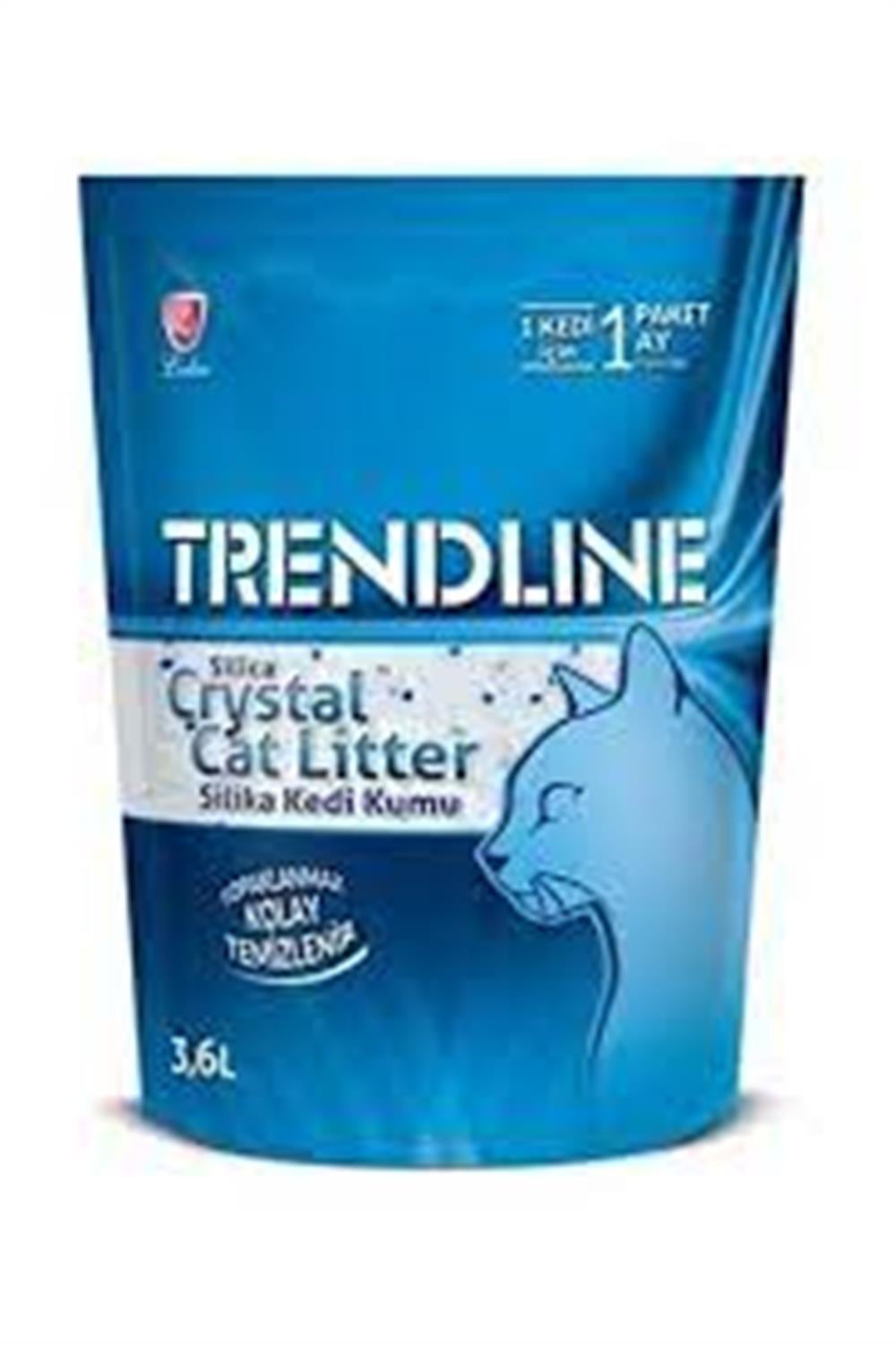 TRENDLİNE KRİSTAL KEDİ KUMU 3,6 LT