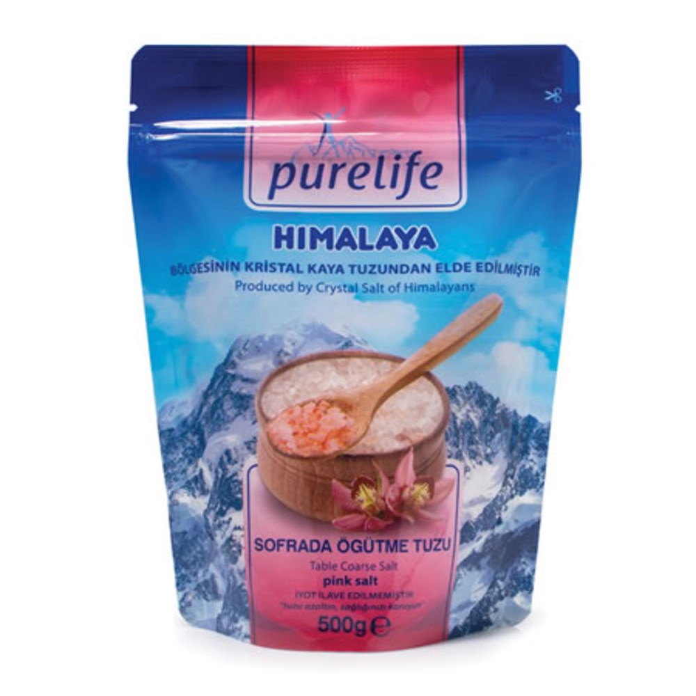 PURELİFE SOFR.ÖĞÜT.TUZ PEMBE 500GR