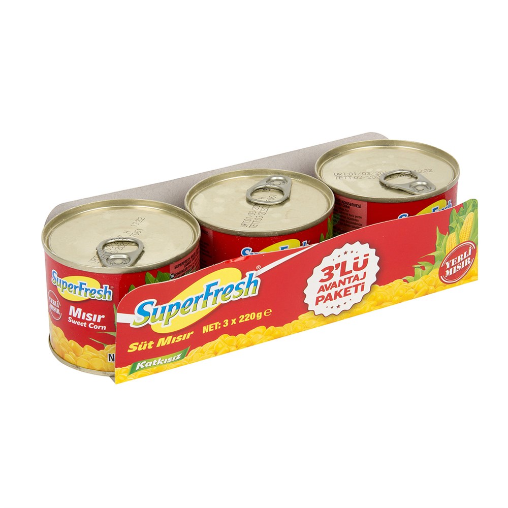 S.FRESH MISIR 3 X 220 GR.
