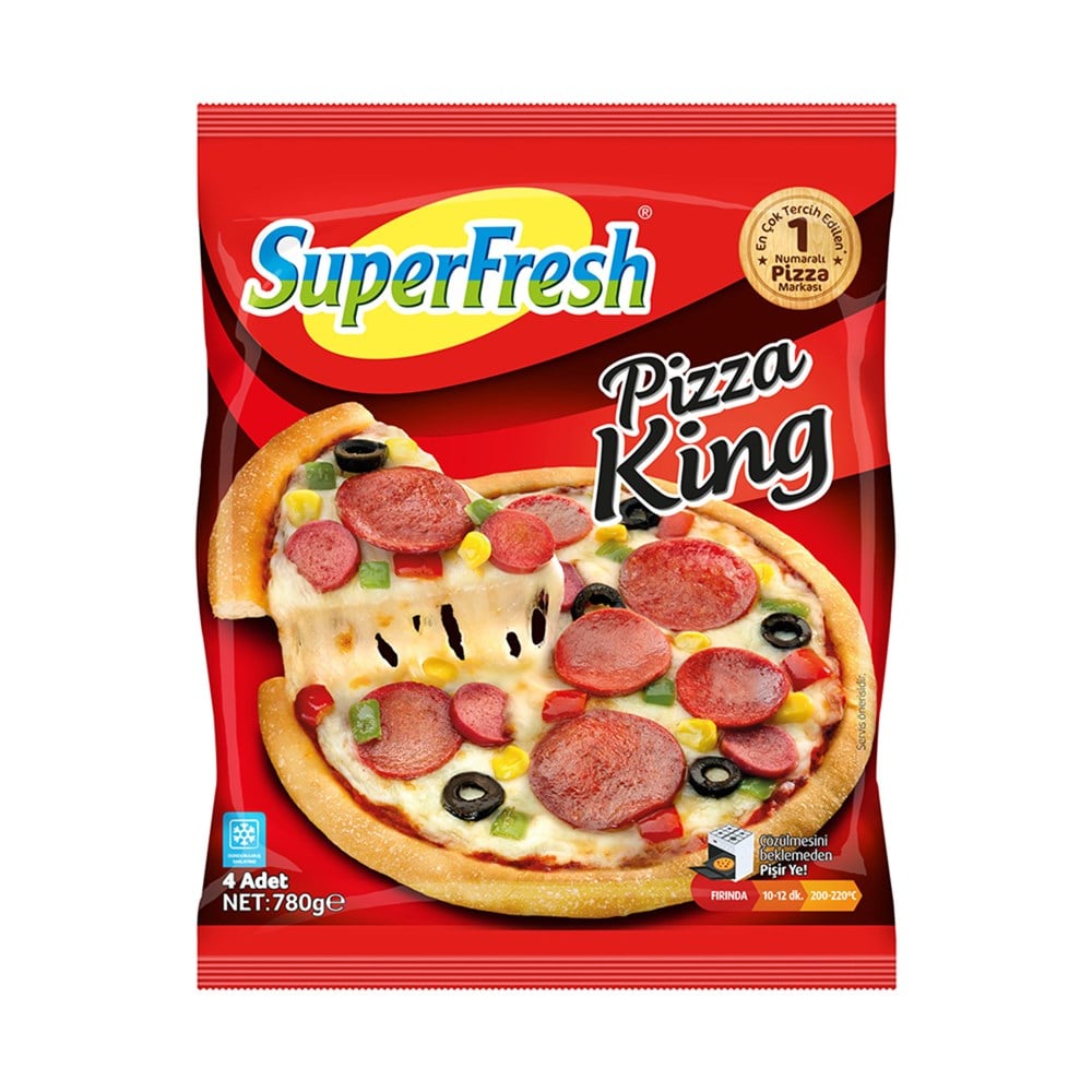 S.FRESH PIZZA KING 4`LU