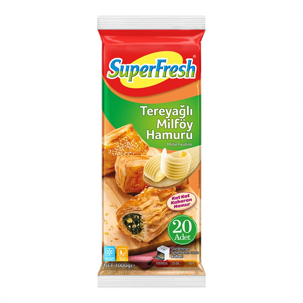 S.FRESH T.YAĞLI MİLFÖY HAM.1KG