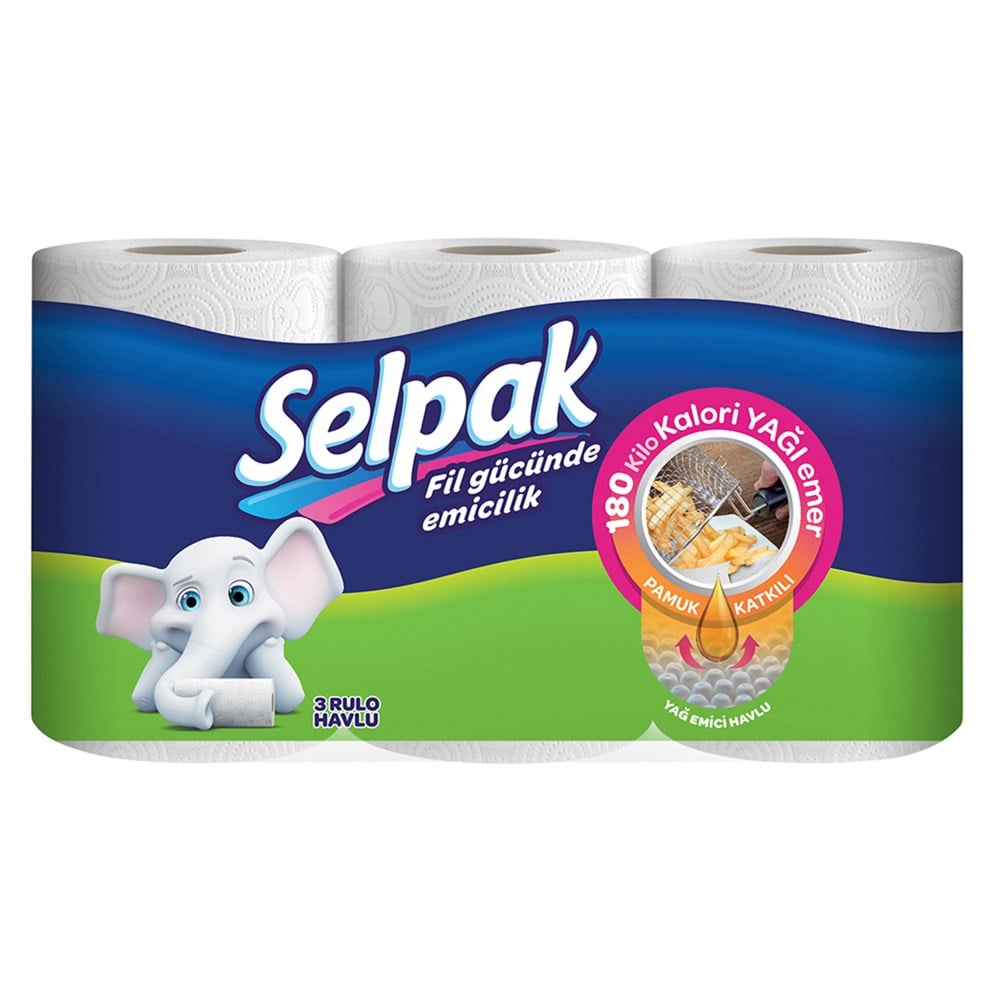 SELPAK HAVLU 3 LÜ