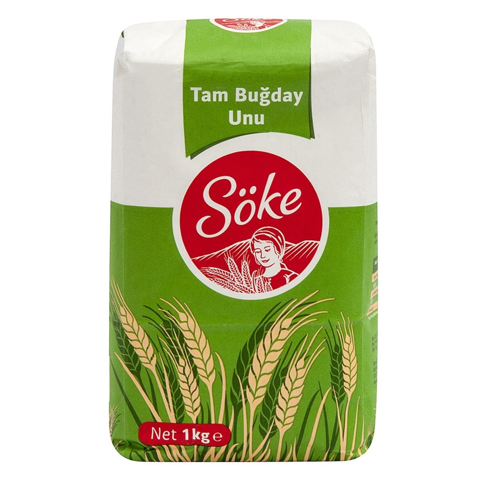 SÖKE TAM BUĞDAY UNU YEŞİL 1KG