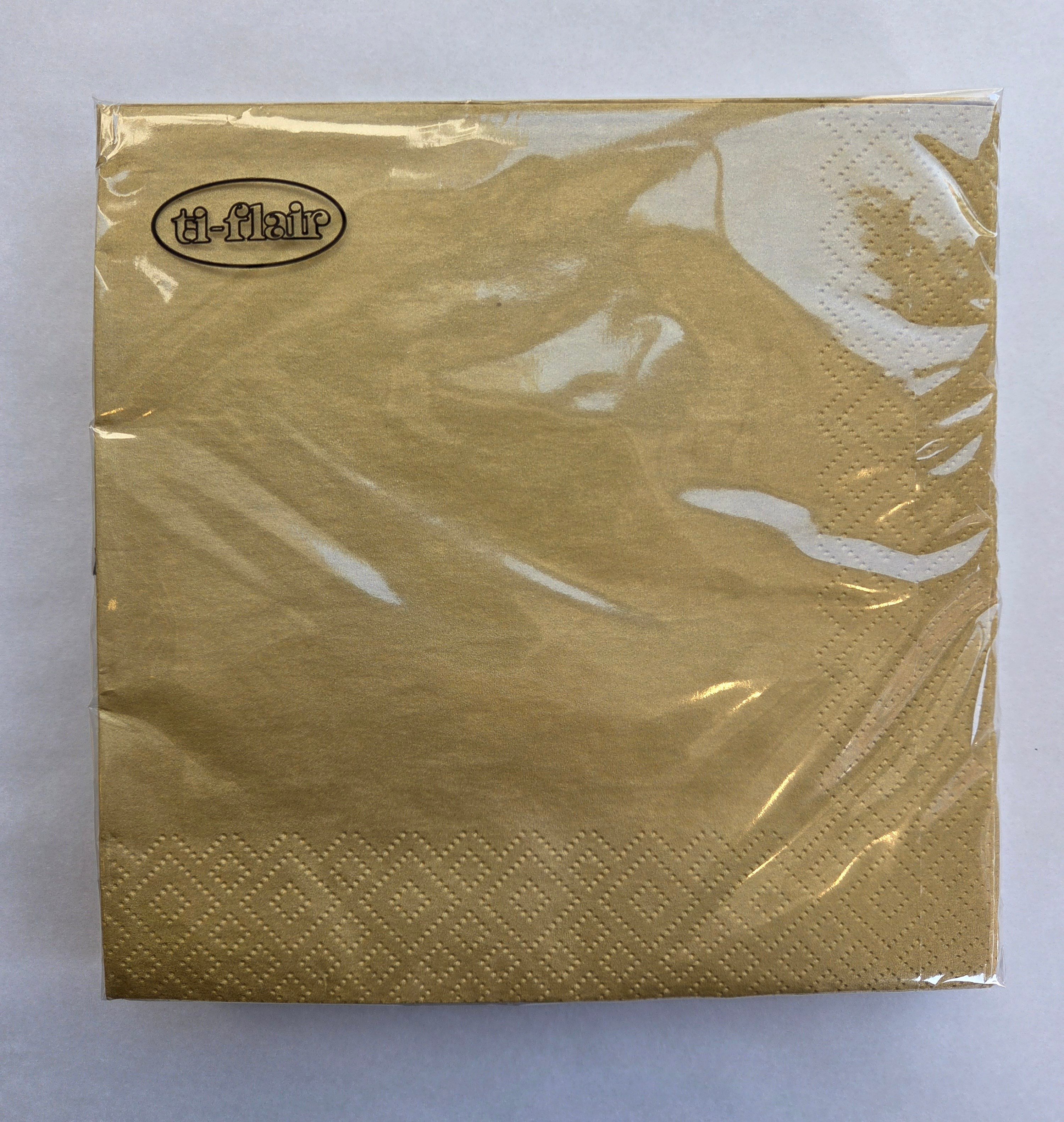 Tİ-FLAİR PEÇETE ALTIN 33X33