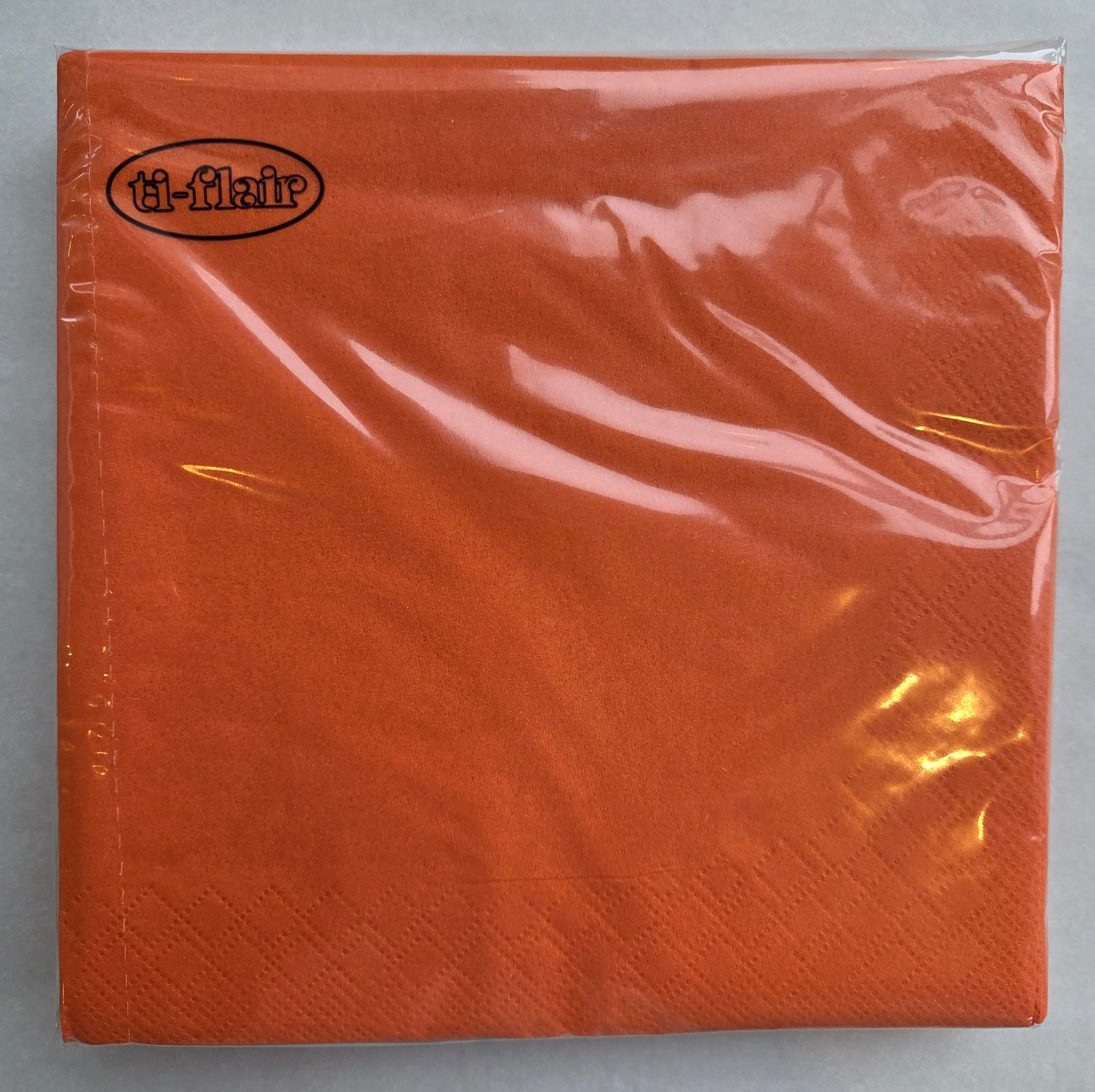 Tİ-FLAİR PEÇETE TURUNCU 33X33