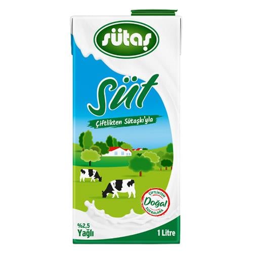 SÜTAŞ SÜT 1LT