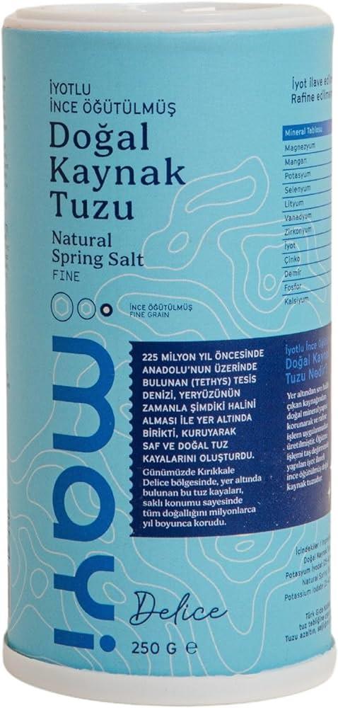 MAYİ ÖĞÜTÜLMÜŞ İYOTLU TUZLUKLU 250GR
