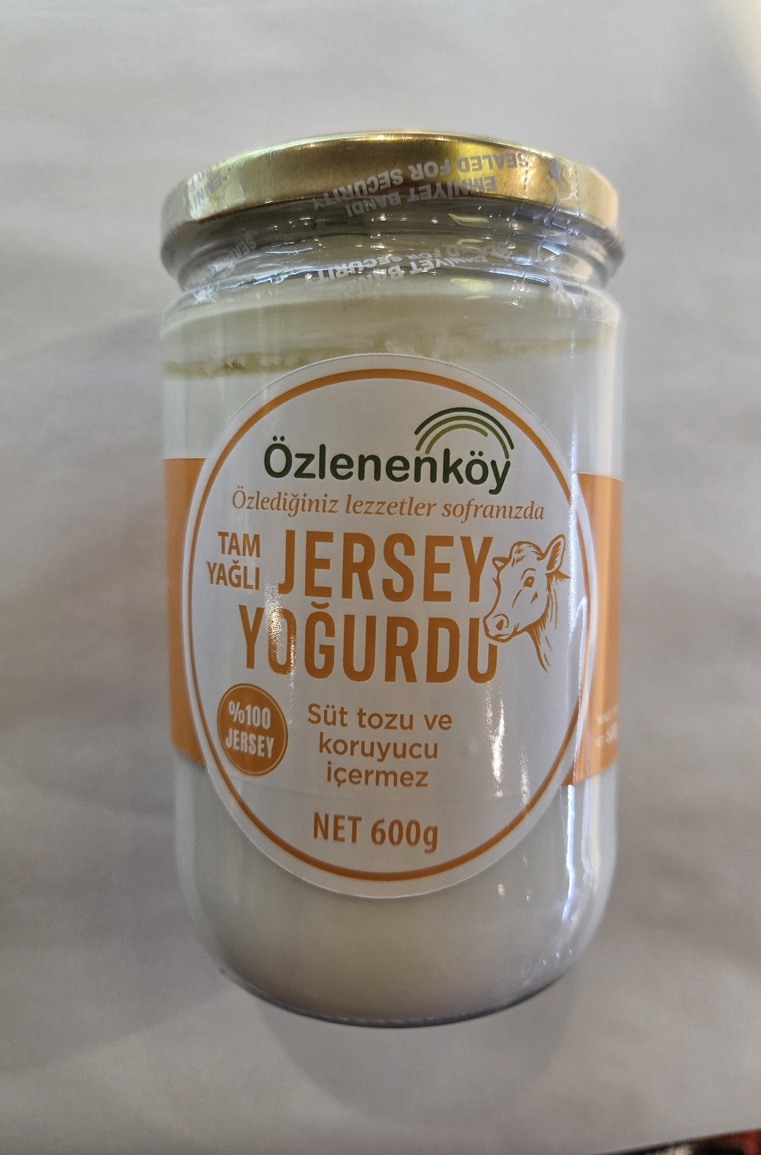ÖZLENENKÖY JERSEY YOĞURT 600GR