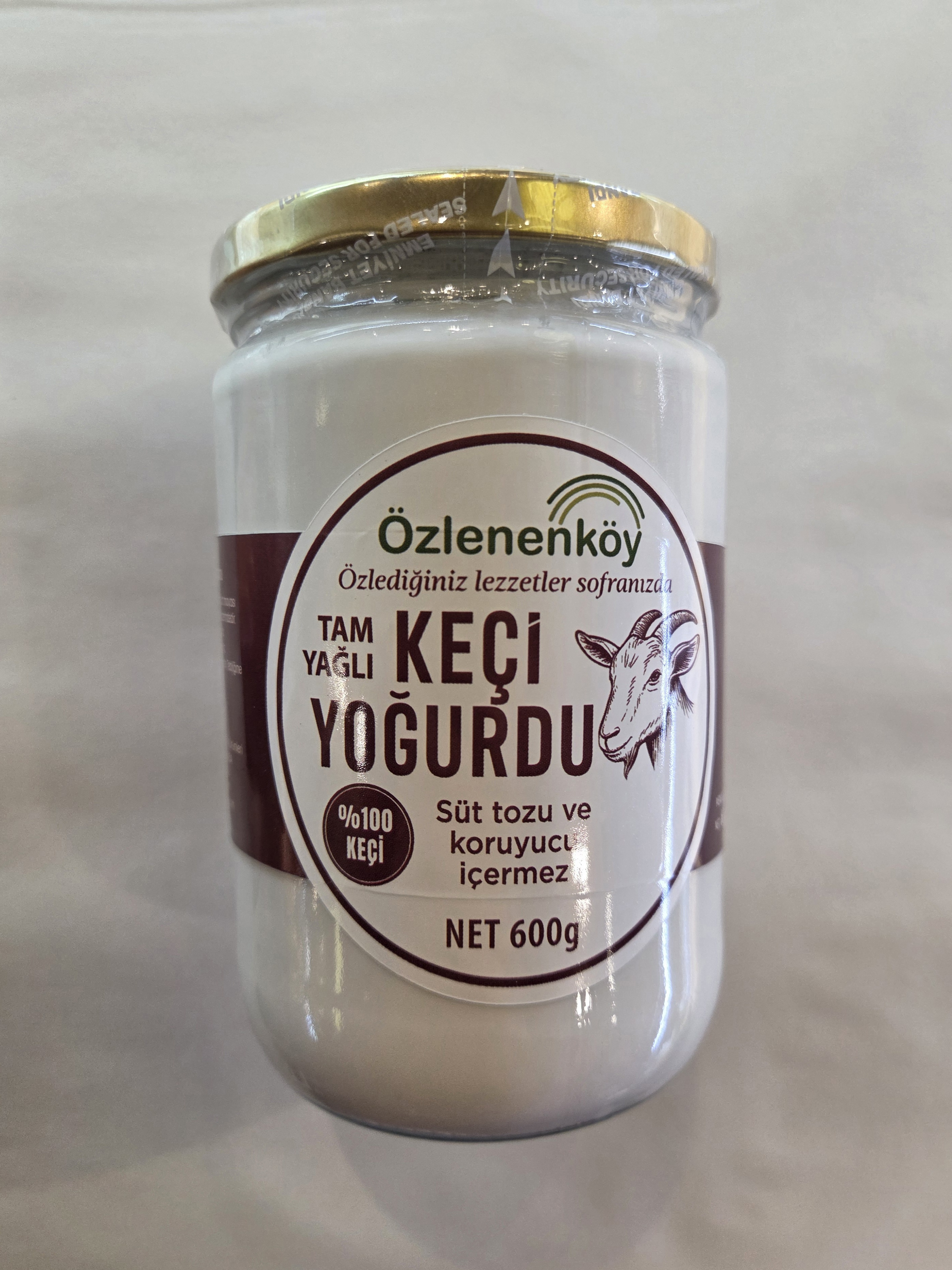 ÖZLENENKÖY KEÇİ YOĞURT 600GR