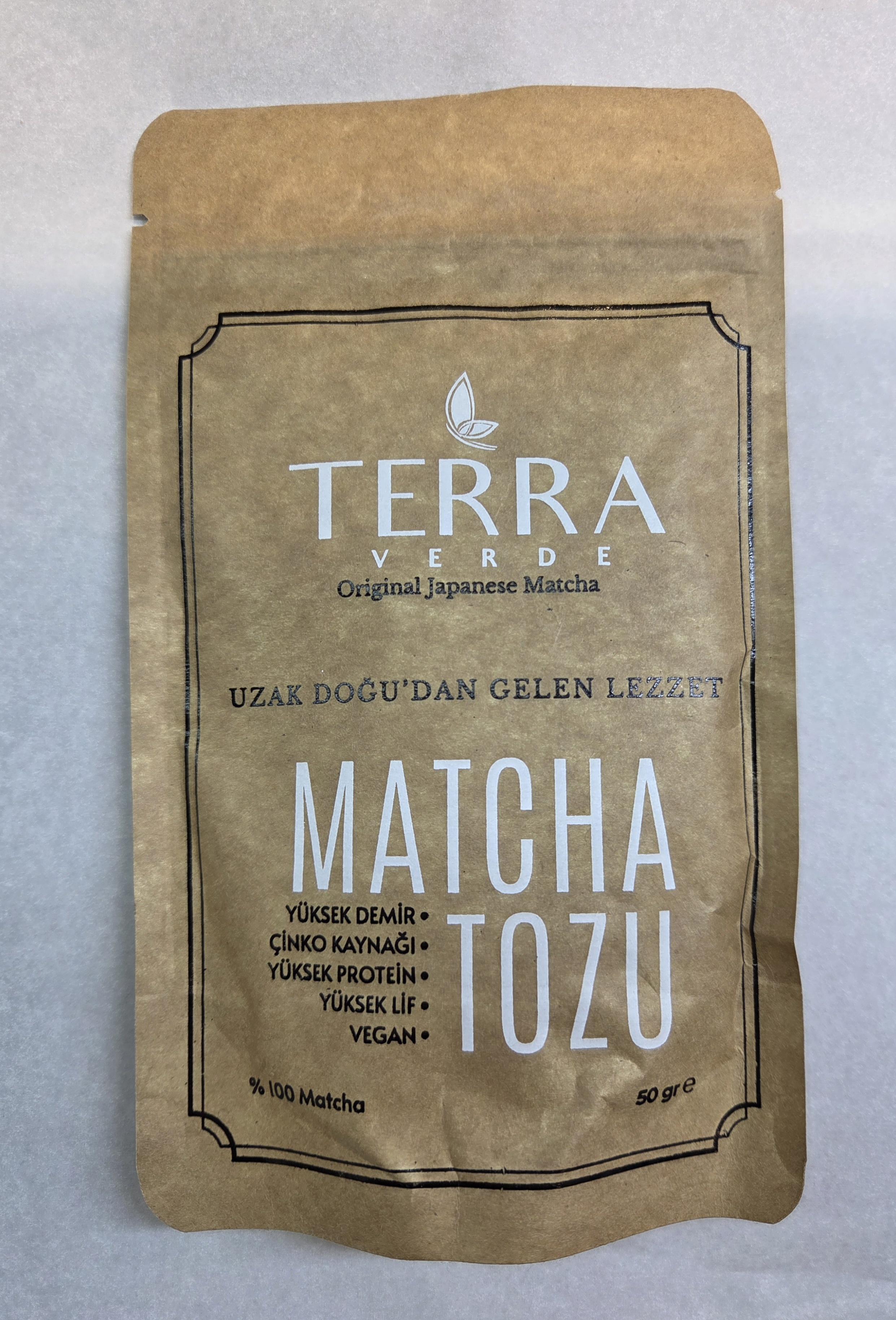 TERRA VERDE MATCHA TOZU 50GR