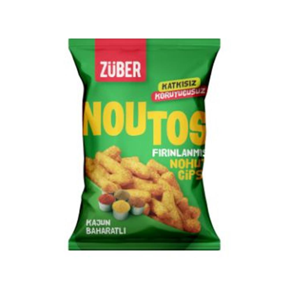 ZÜBER NOHUT CİPSİ KAJUN BAHR.55GR