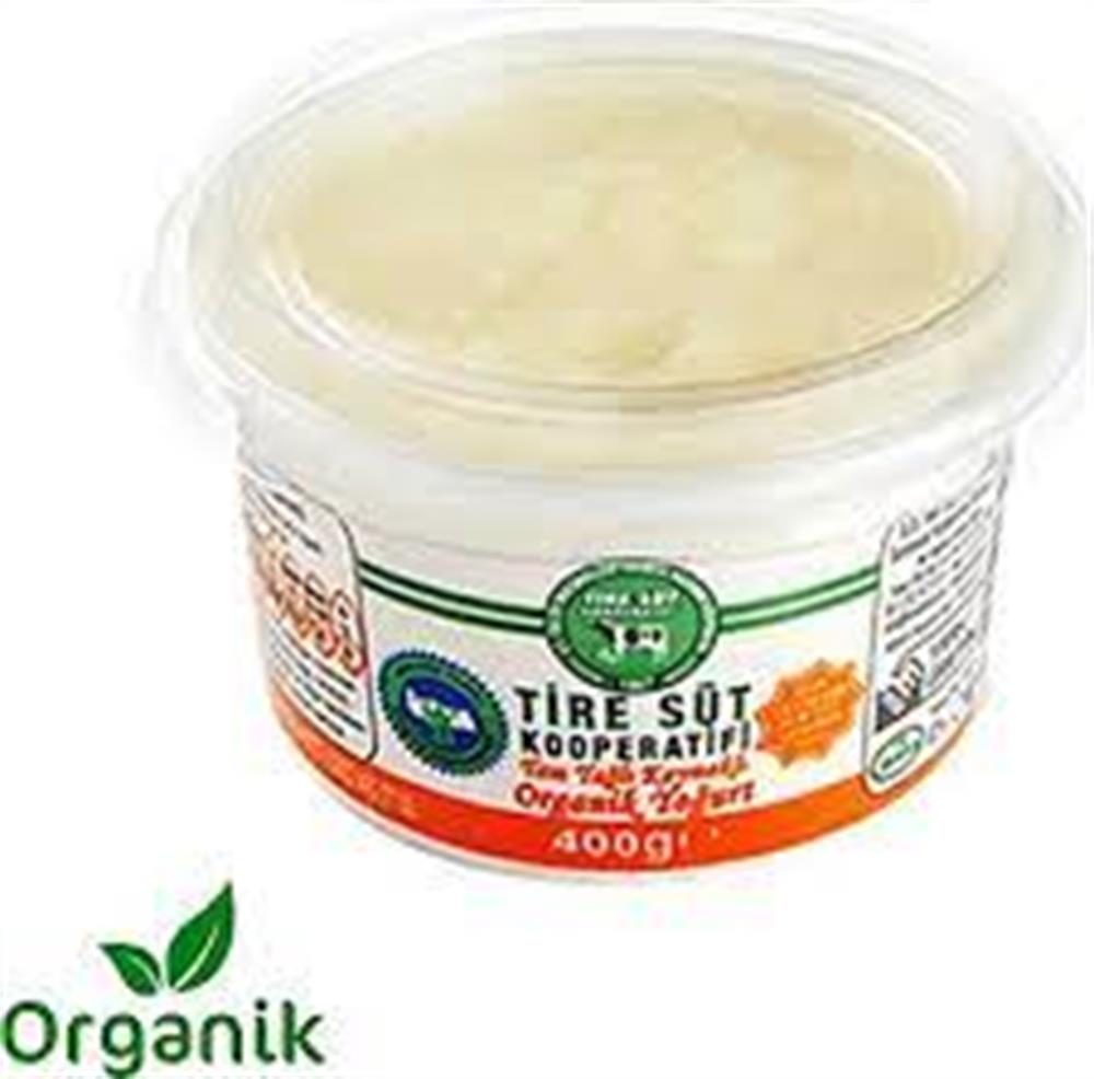 TİRE ORGANIK YOĞURT 400GR