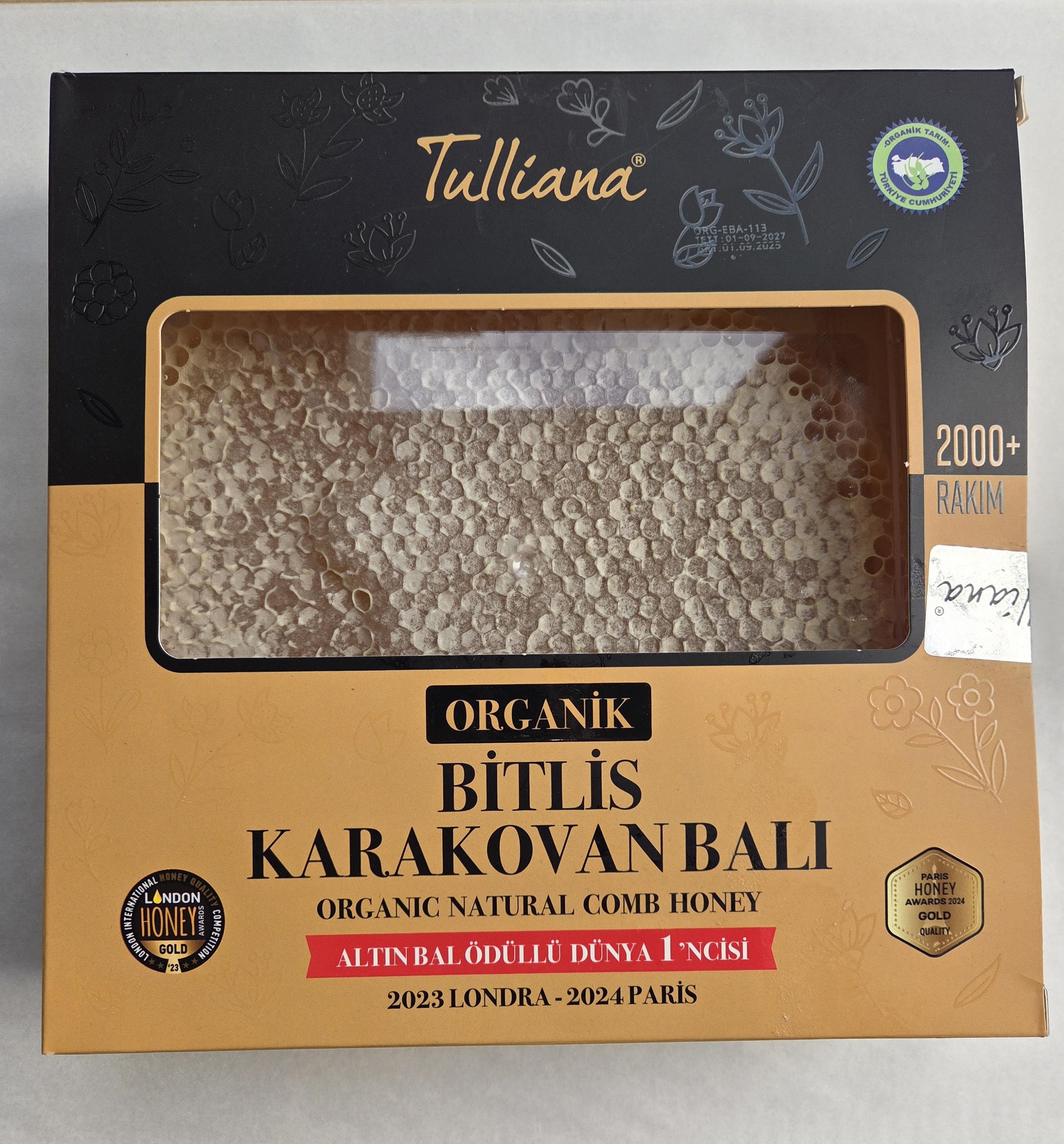 ORGANİK BİTLİS KARAKOVAN BALI KG