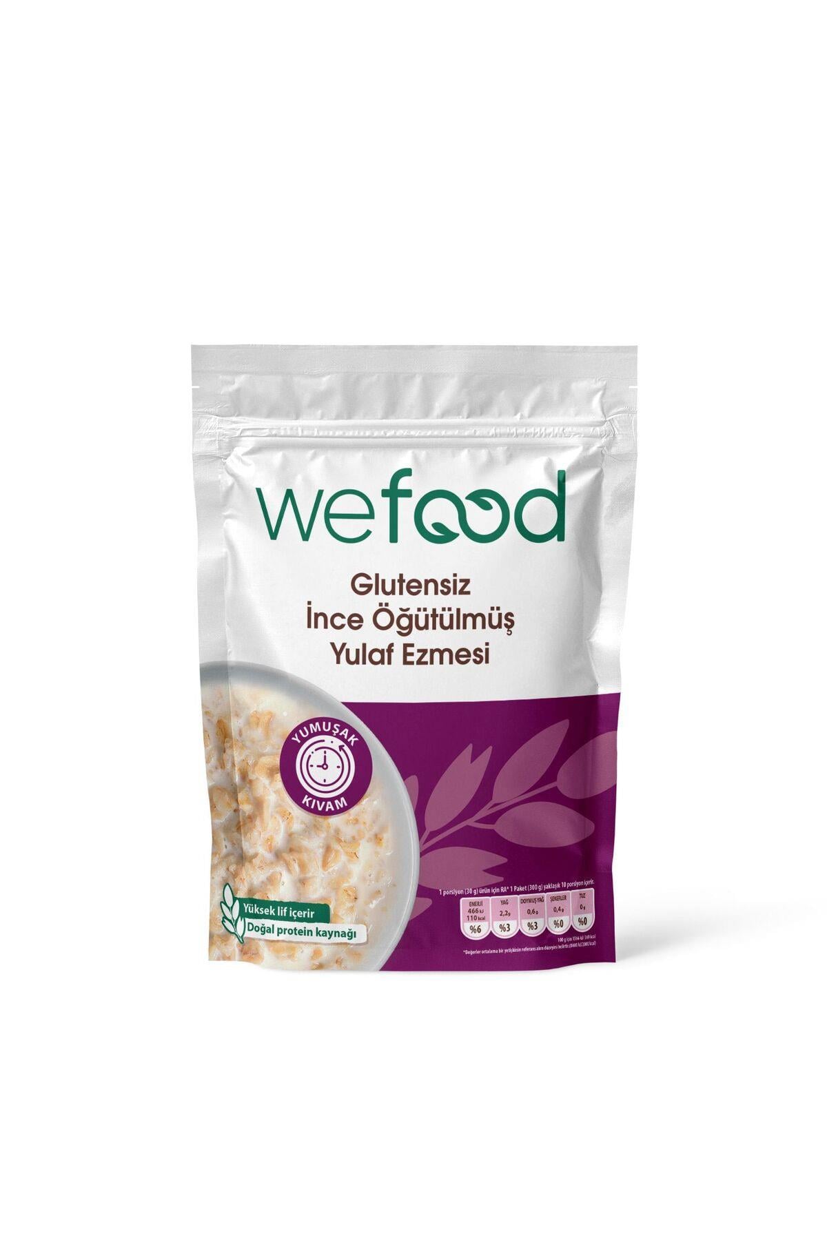 WEFOOD İNCE ÖĞT.GLUT.YULAF EZMESİ 300GR