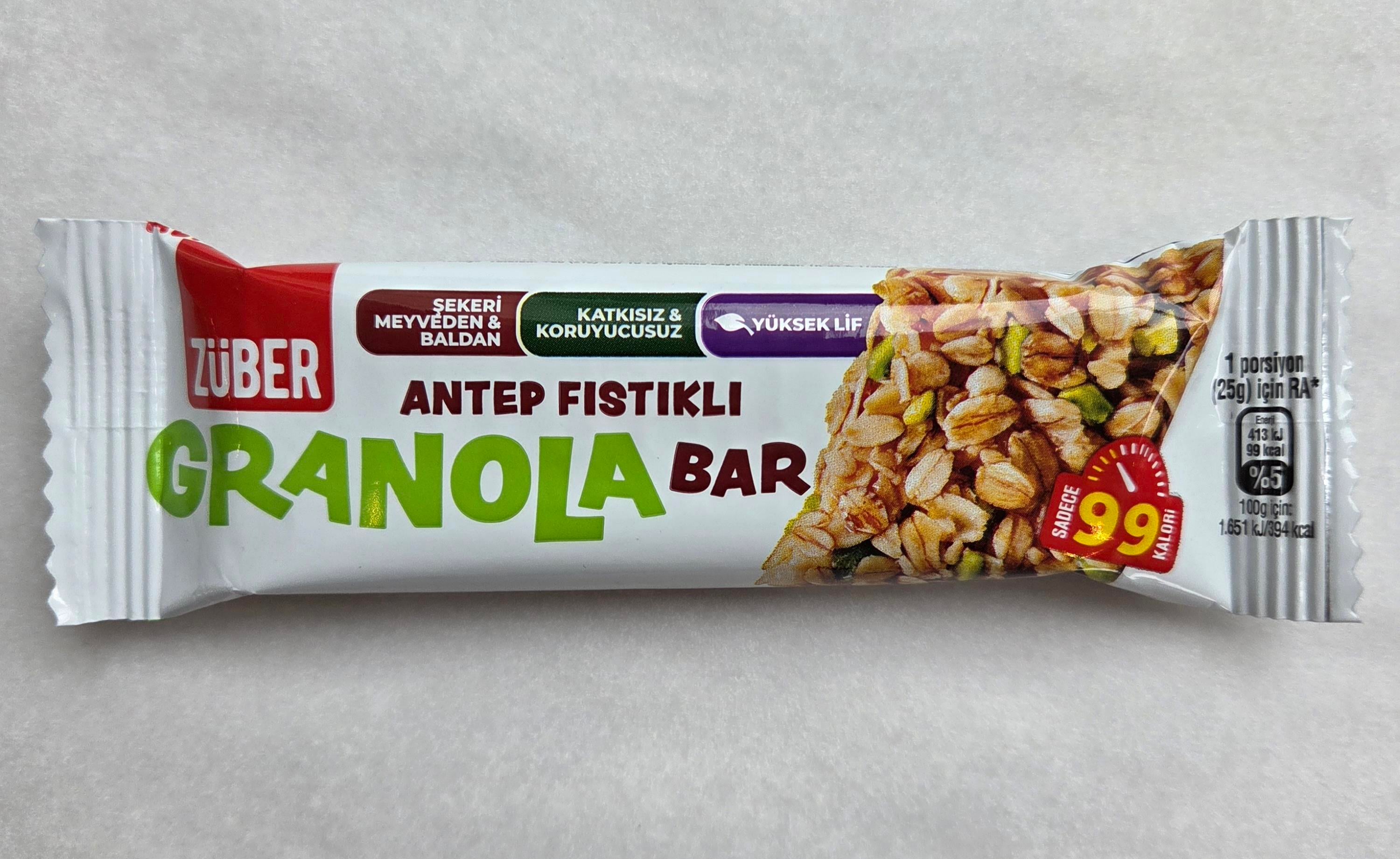 ZÜBER BAR GRAN.ANT.FIST. 25GR