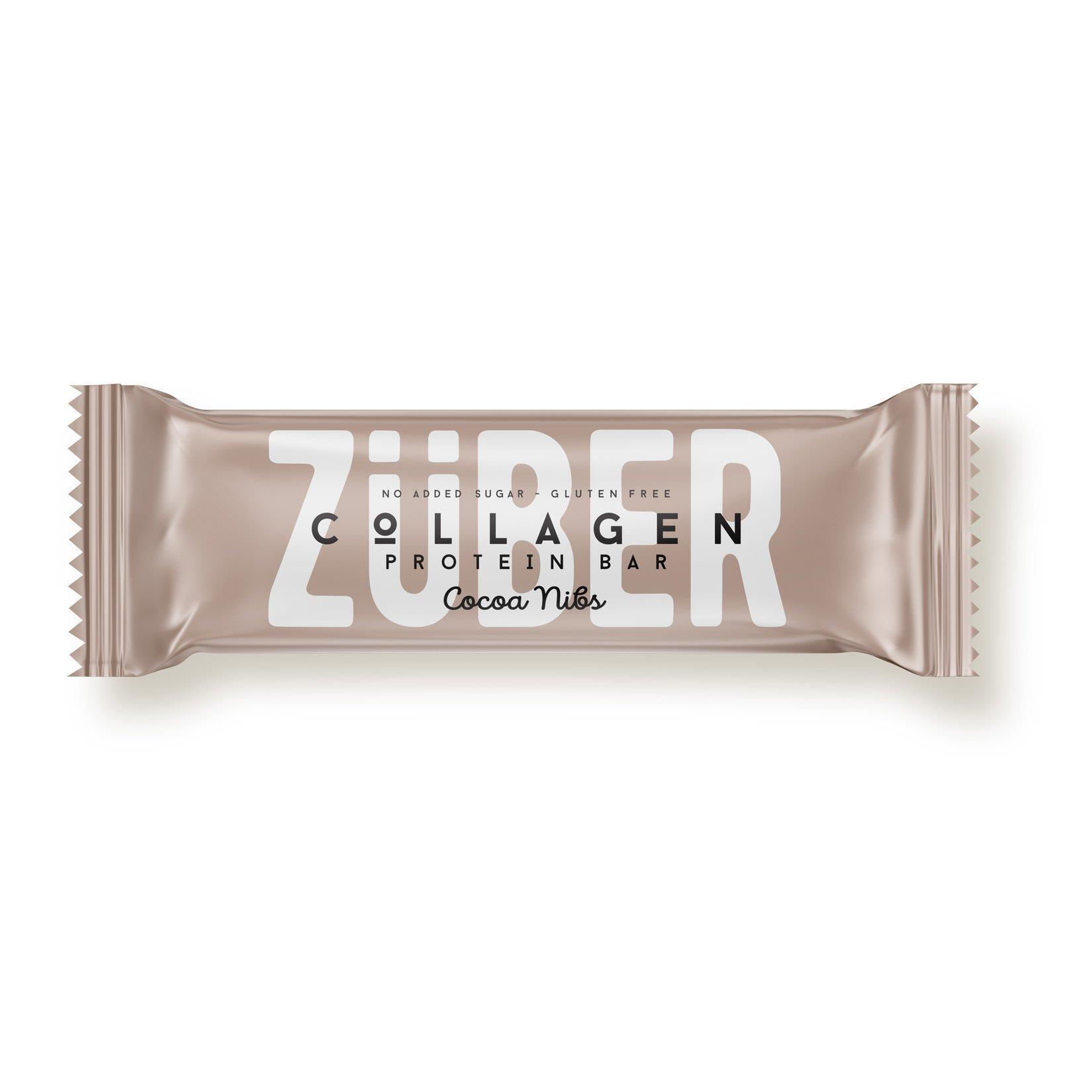 ZÜBER BAR KAKAO ÇEK.KOLAJEN PROT.35GR