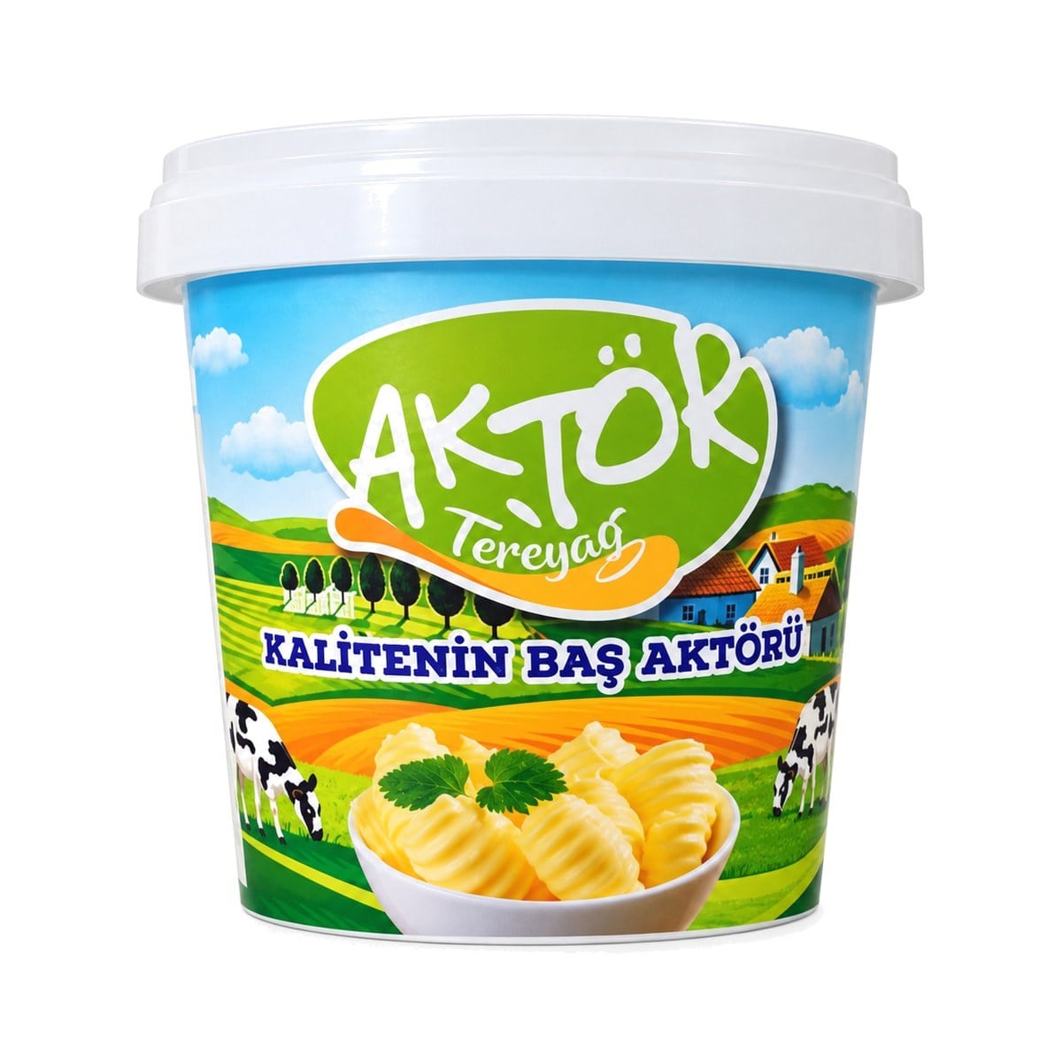 Aktör Tereyağı Tuzlu Kova 900 GR