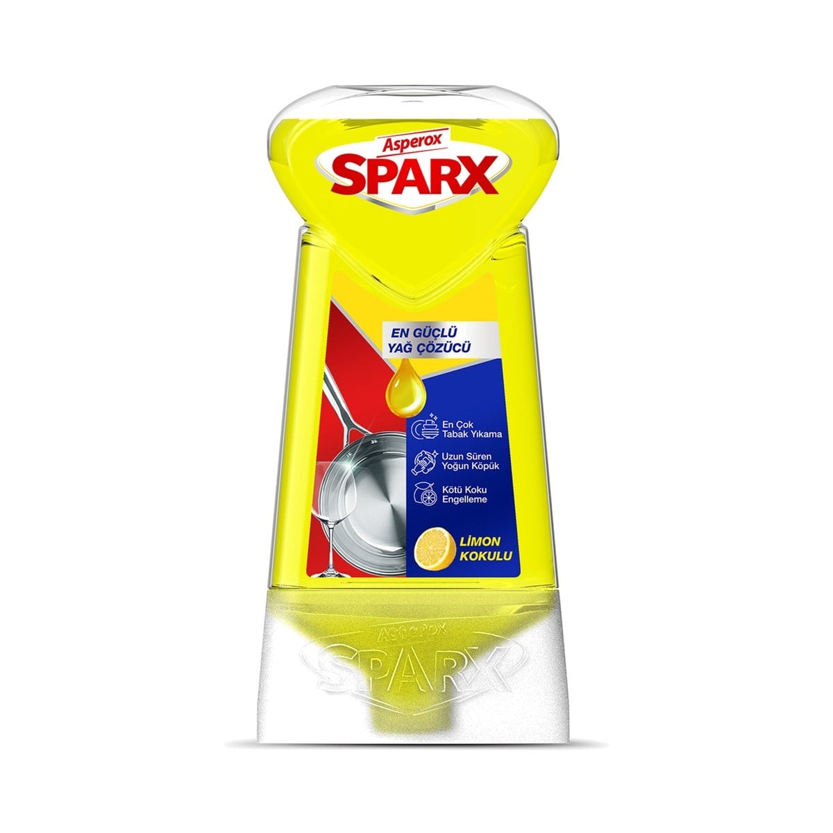 Asperox Sparx Sıvı Bulaşık Deterjanı Limon Kokulu 650 ML
