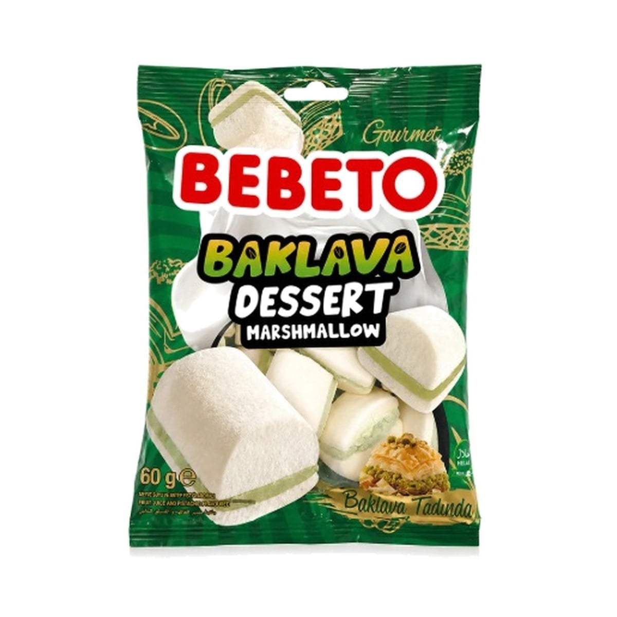 Bebeto Baklava Dessert Marshmallow 60 GR