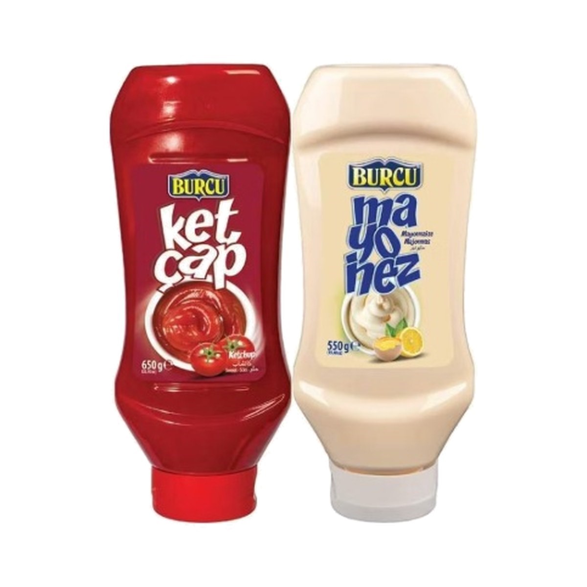 Burcu Ketçap Mayonez Set 650+550 GR