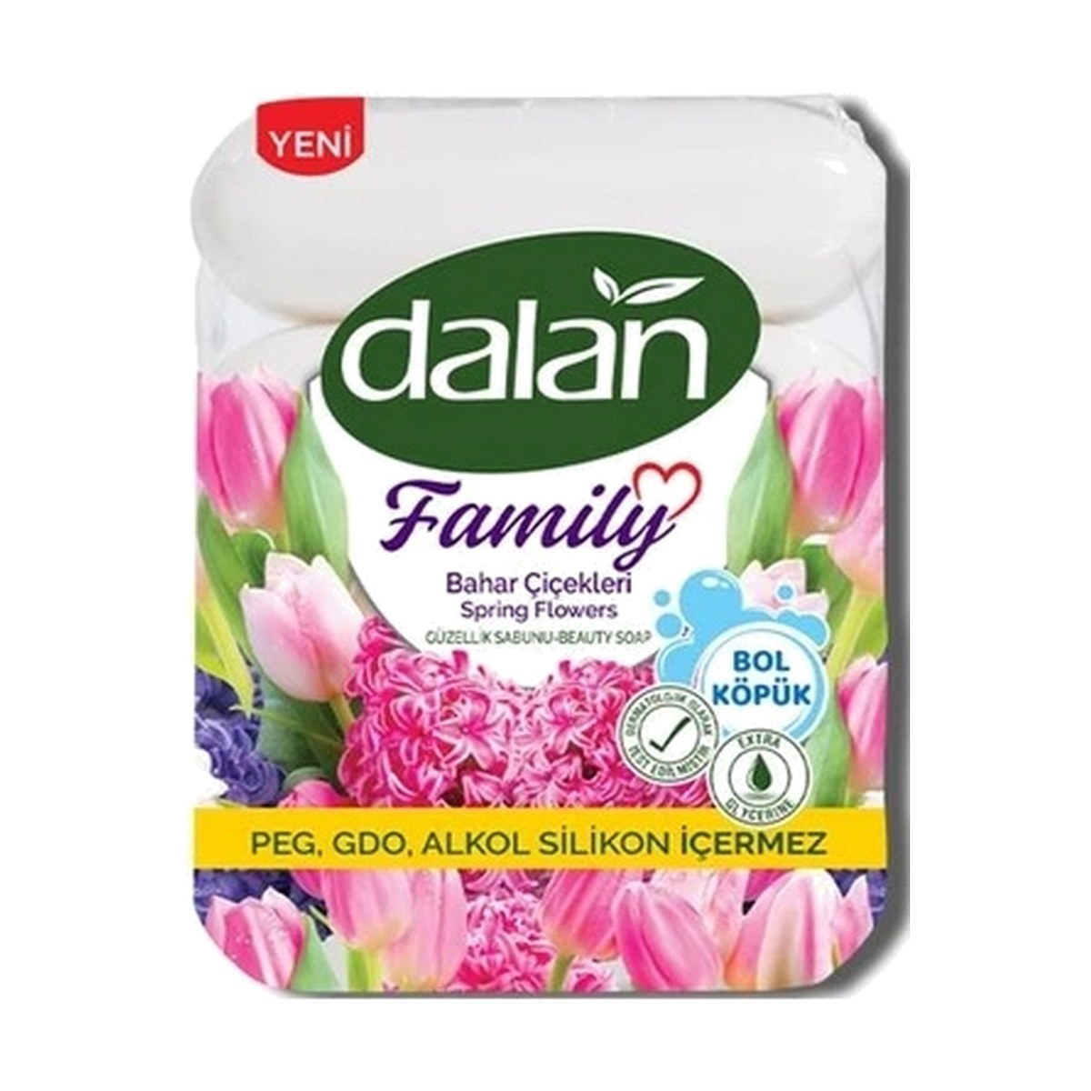 Dalan Family Bahar Çiçekleri Sabun 4x75 GR