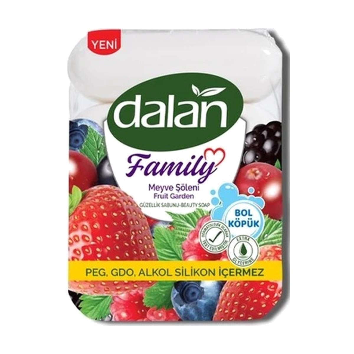 Dalan Family Meyve Şöleni Sabun 4x75 GR