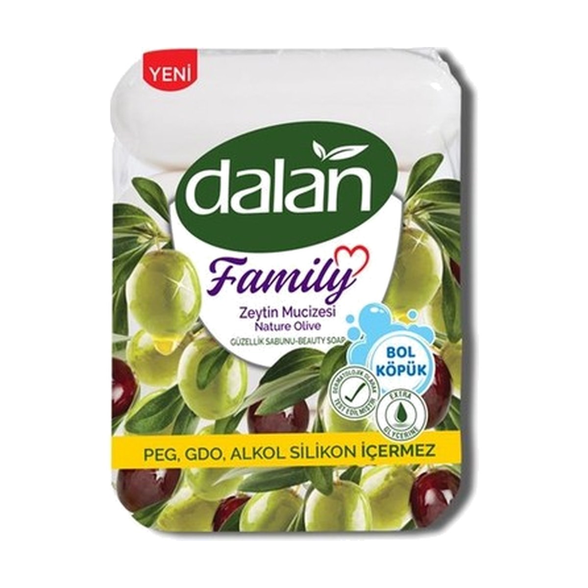 Dalan Family Zeytin Mucizesi Sabun 4x75 GR