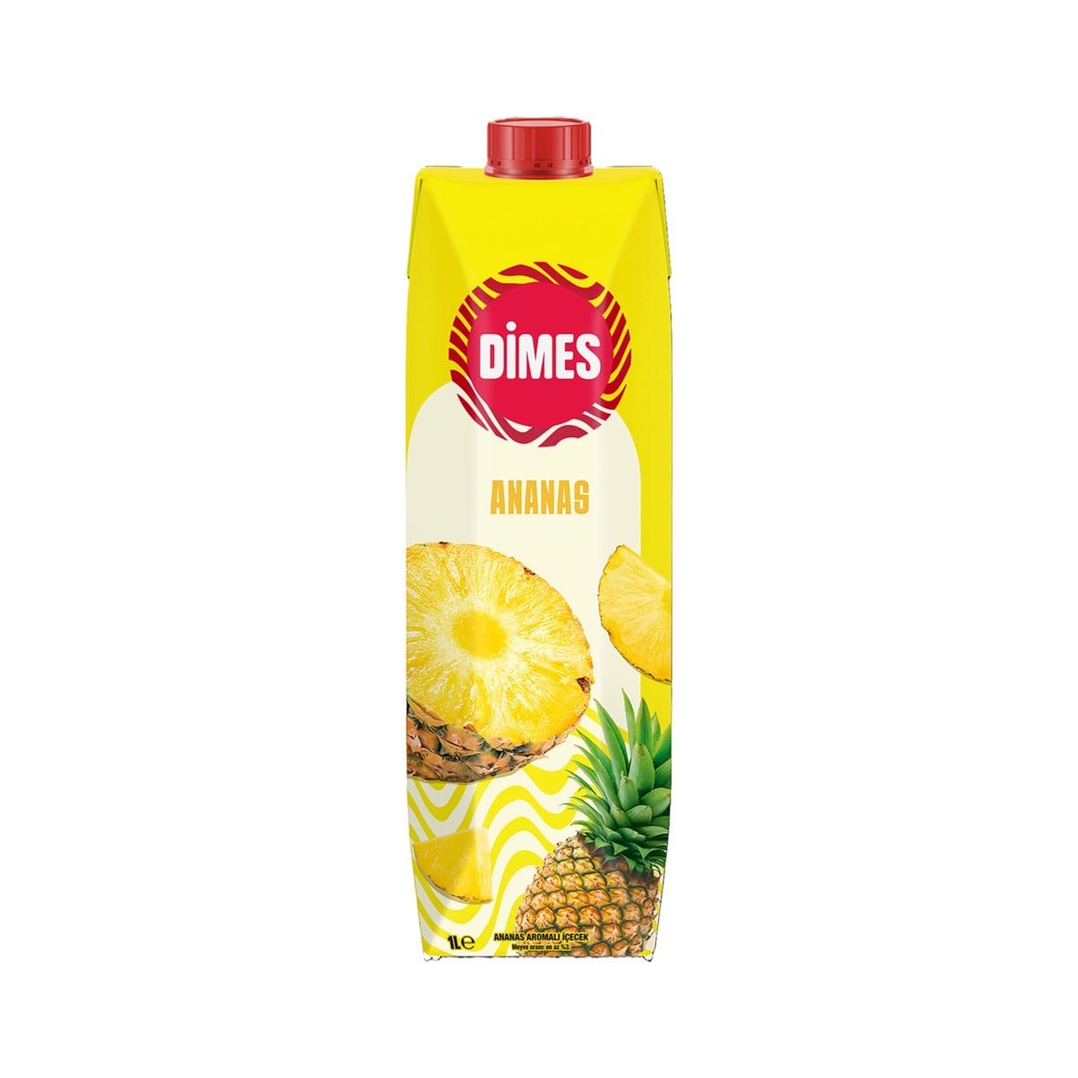 Dimes Ananas Aromalı İçecek 1 LT