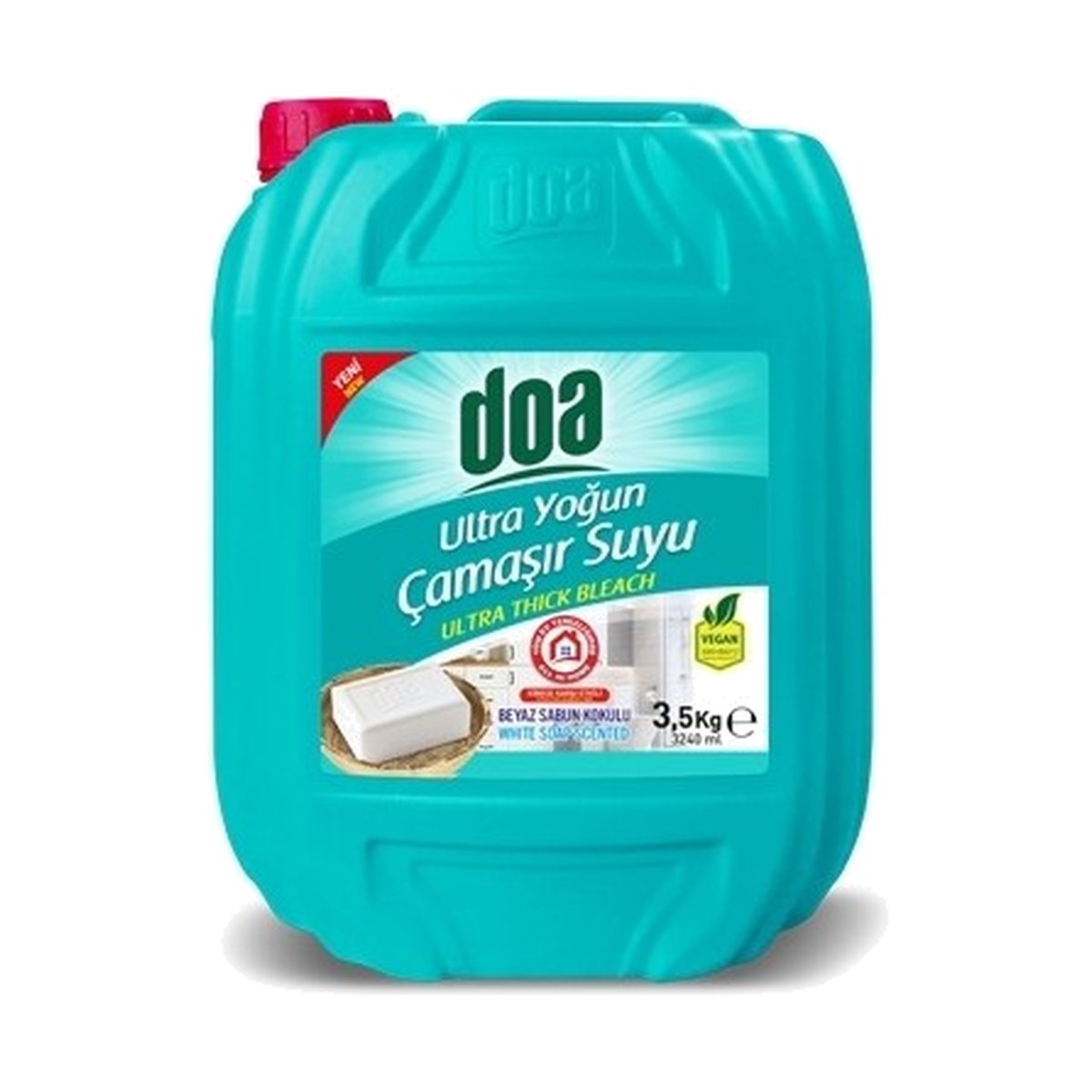 Doa Ultra Çamaşır Suyu Beyaz Sabun 3500 GR