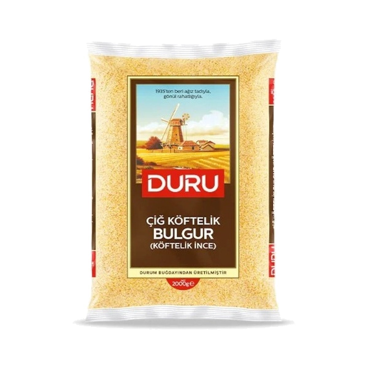 Duru Bulgur Çiğ Köftelik 2000 GR