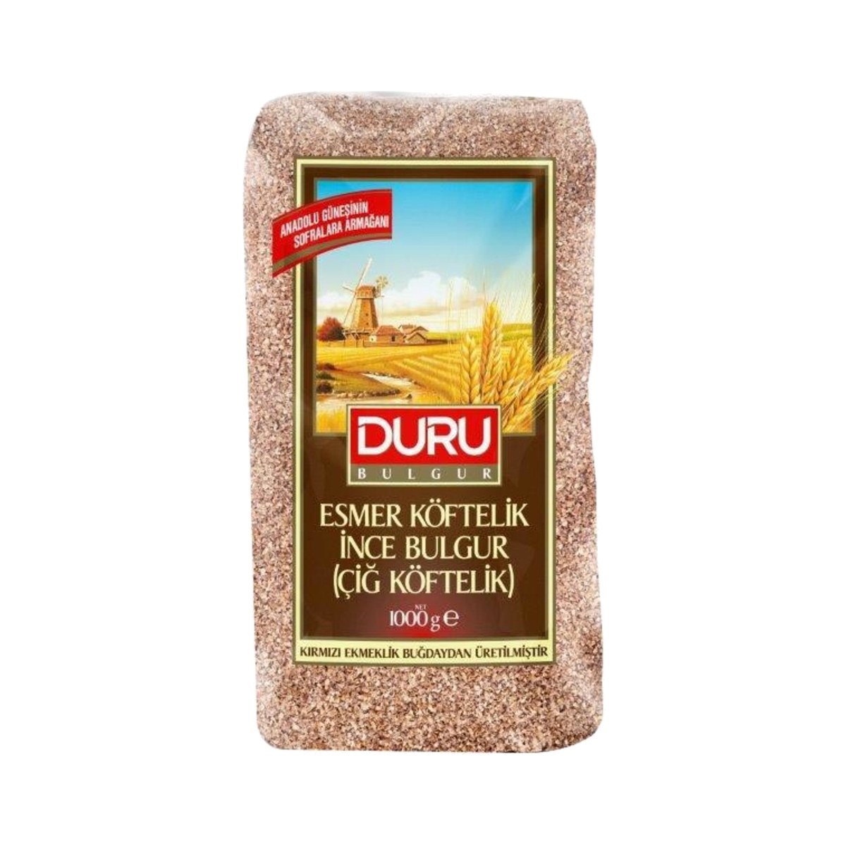 Duru Bulgur Esmer Çiğ Köftelik 1000 GR