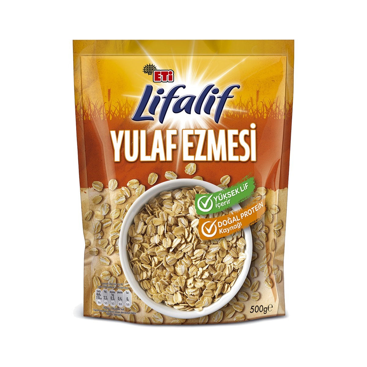 Eti Lifalif Yulaf Ezmesi 500 GR