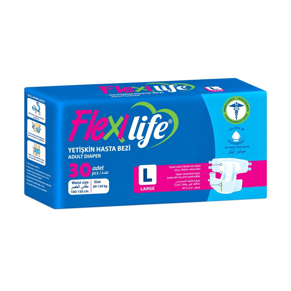 Flexi Hasta Bezi Large 30 ADET