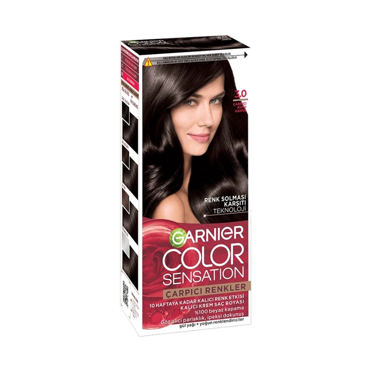 Garnier Çarpıcı Renkler 3,0 Çarpıcı Koyu Kahve Saç Boyası