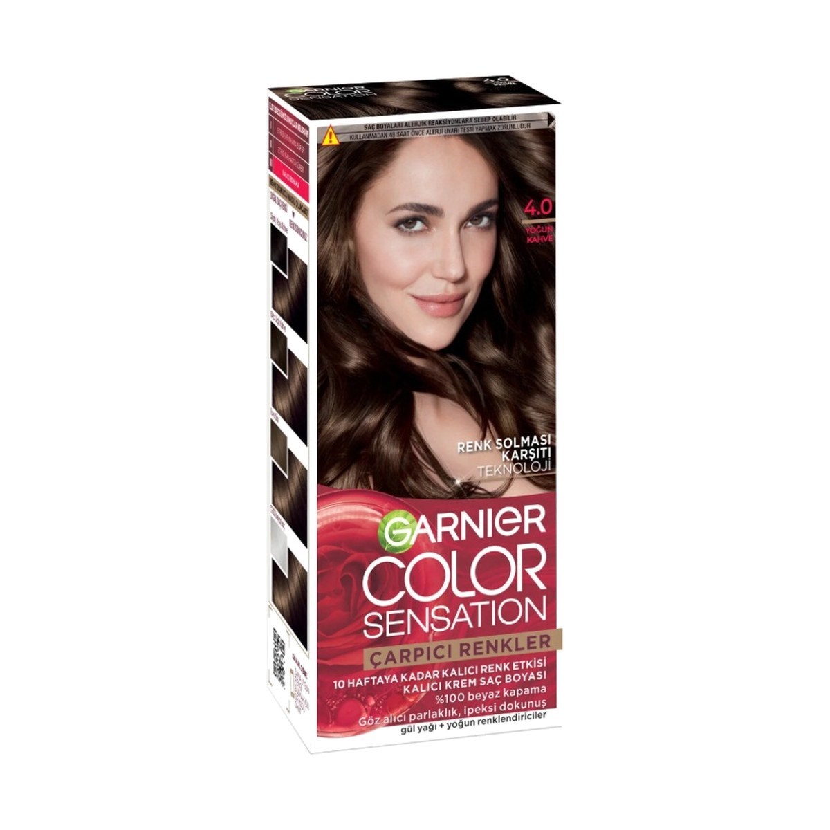 Garnier Çarpıcı Renkler 4,0 Yoğun Kahve Saç Boyası