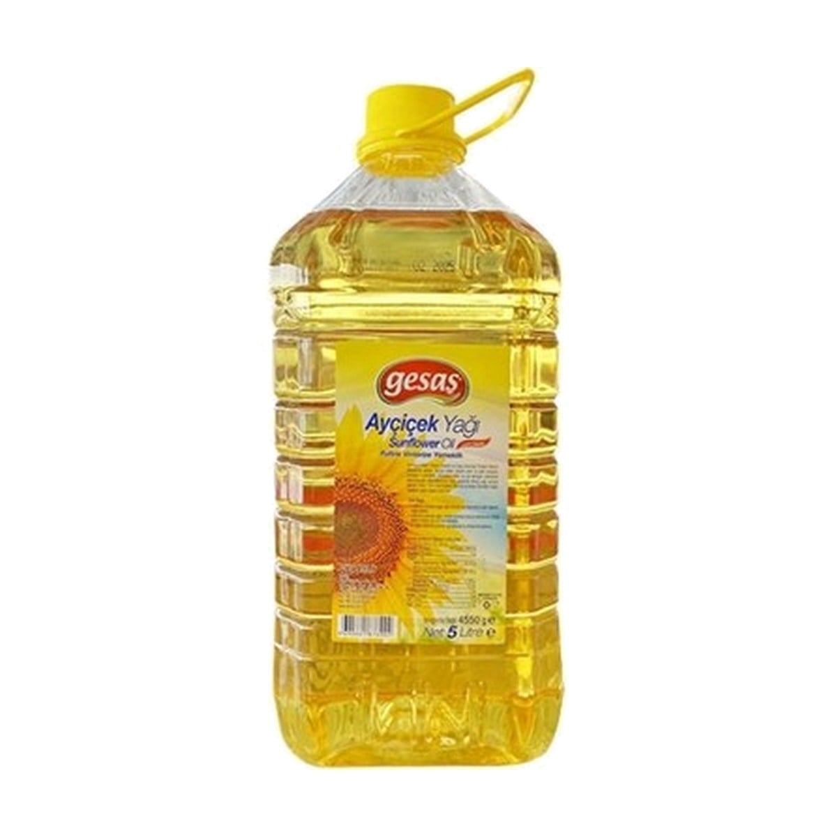 Gesaş Ayçiçek Yağı Pet 5 LT