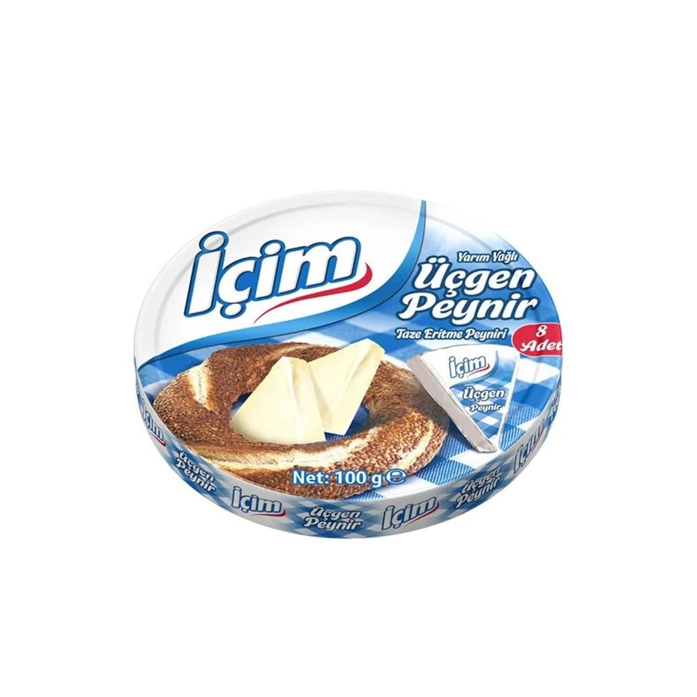 İçim Üçgen Peynir Yarım Yağlı 100 GR
