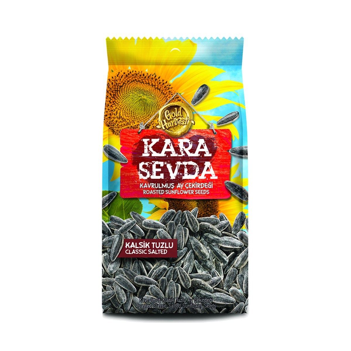 Kara Sevda Siyah Tuzlu Ayçekirdeği 180 GR