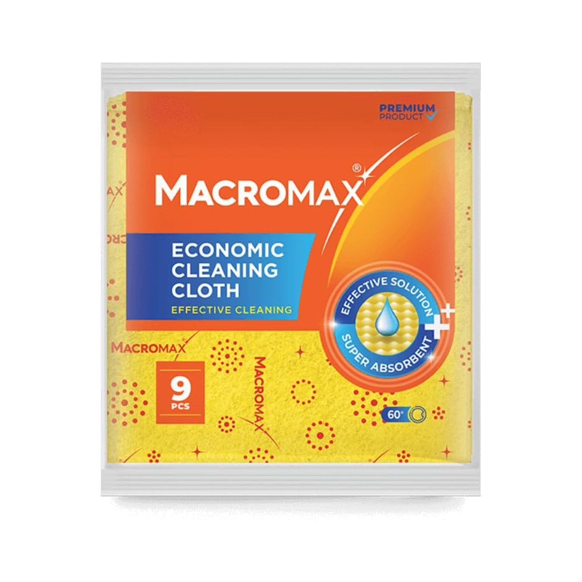 Macromax Ekonomik Temizlik Bezi 9 ADET