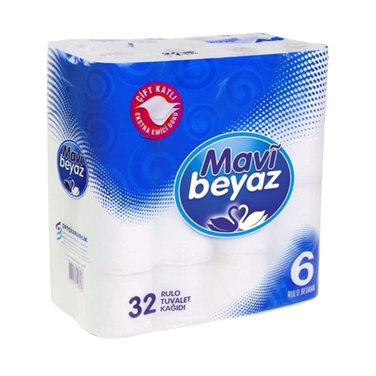 Mavi Beyaz Tuvalet Kağıdı 32 ADET