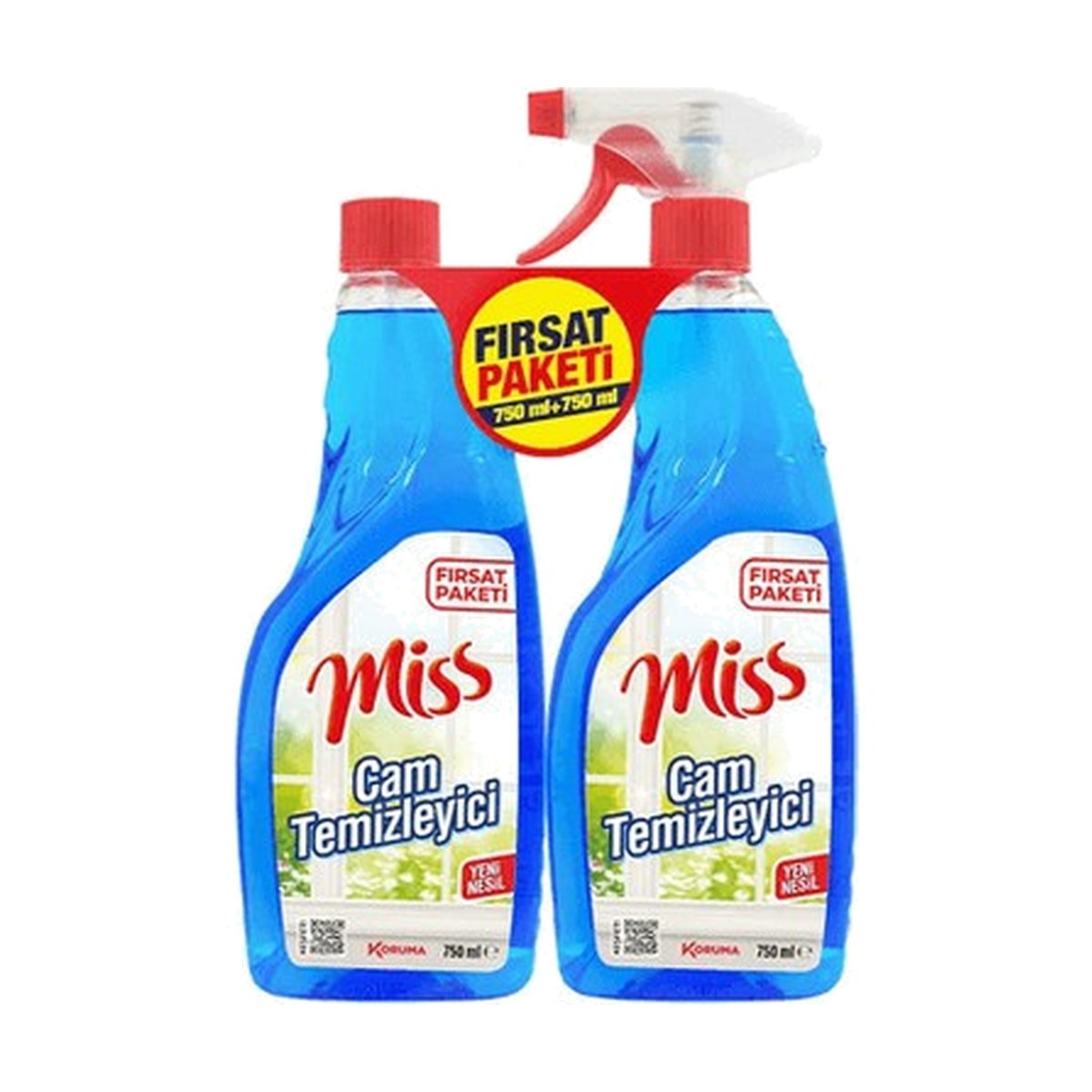 Miss Cam Temizleyici 750ML+750ML