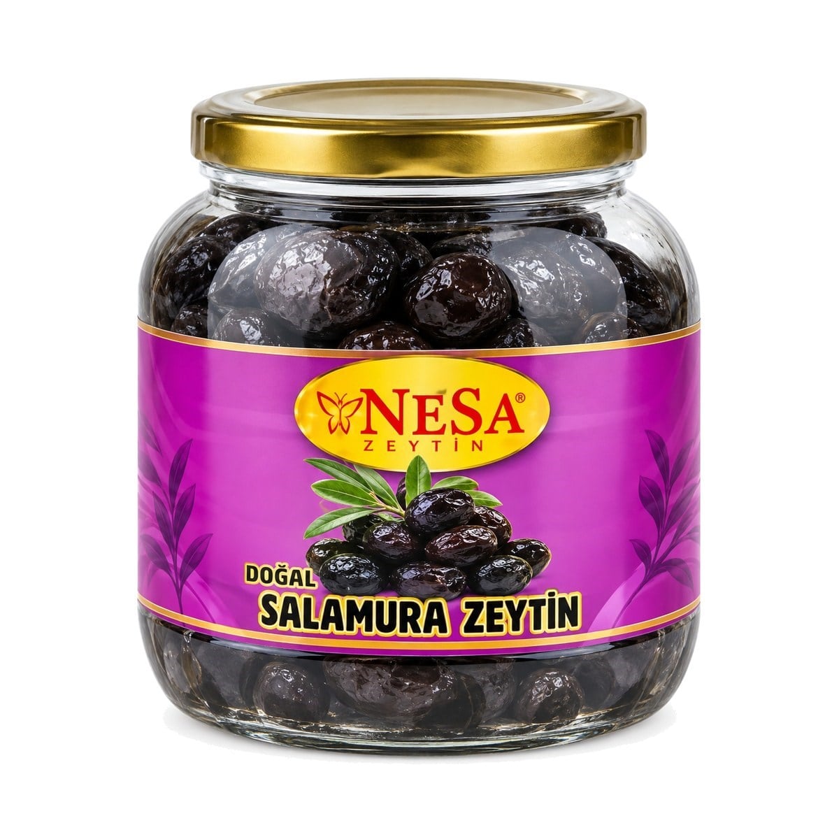 Nesa Yağlı Siyah Sele Zeytin 900 GR
