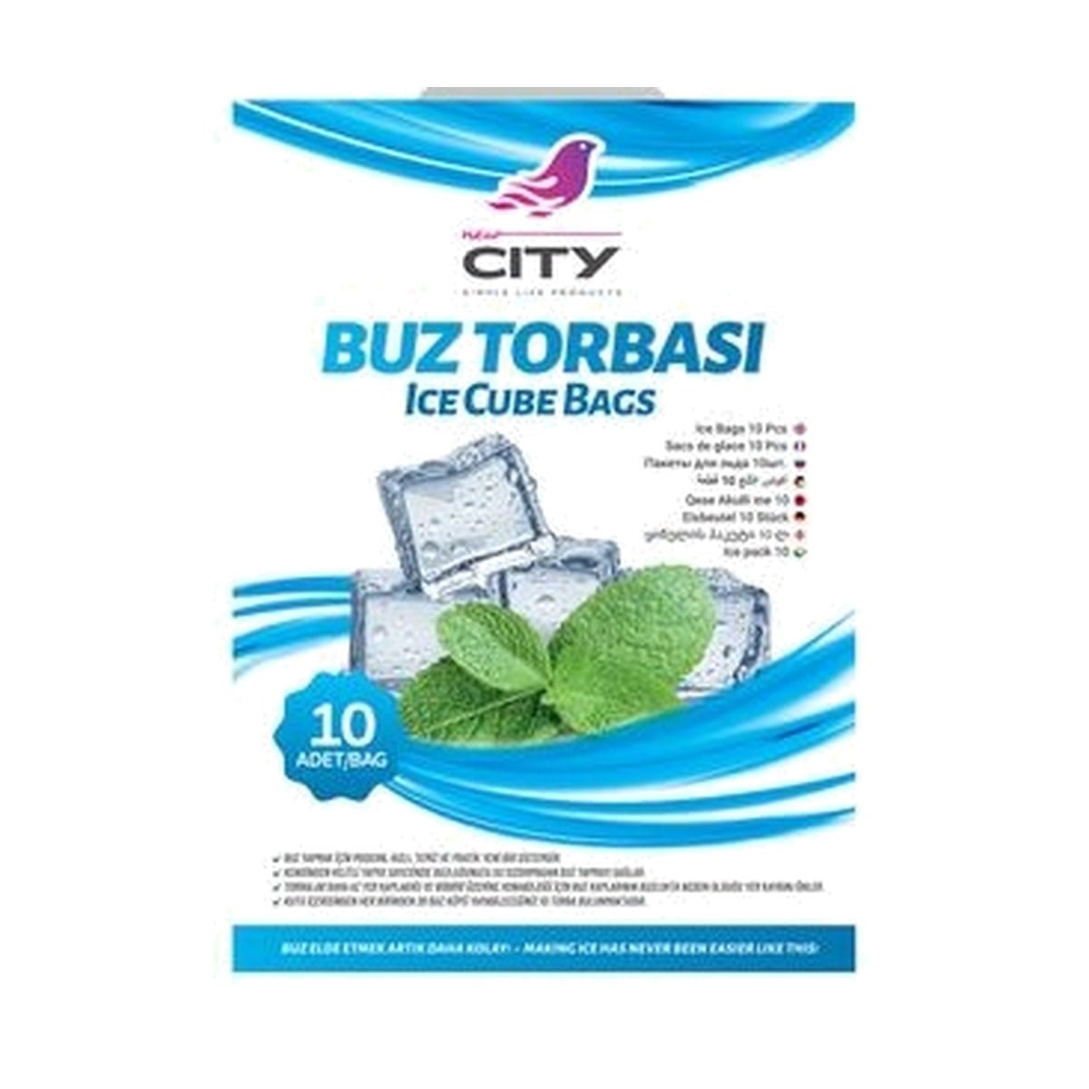 New City Buz Torbası 10 ADET