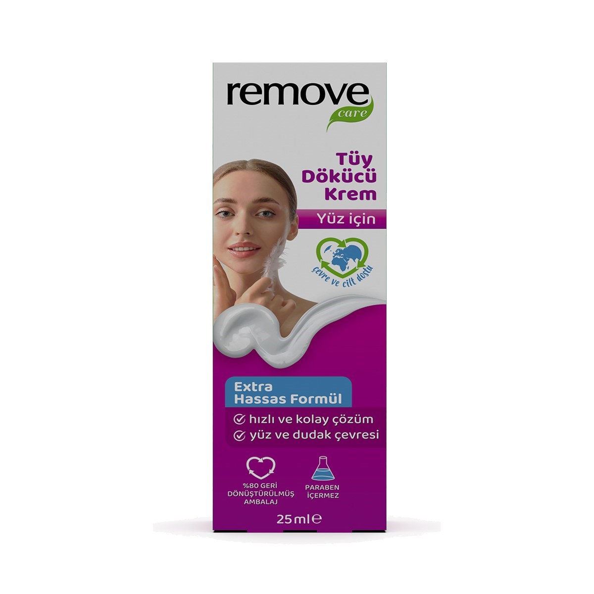 Remove Care Yüz İçin Tüy Dökücü Krem 25 ML