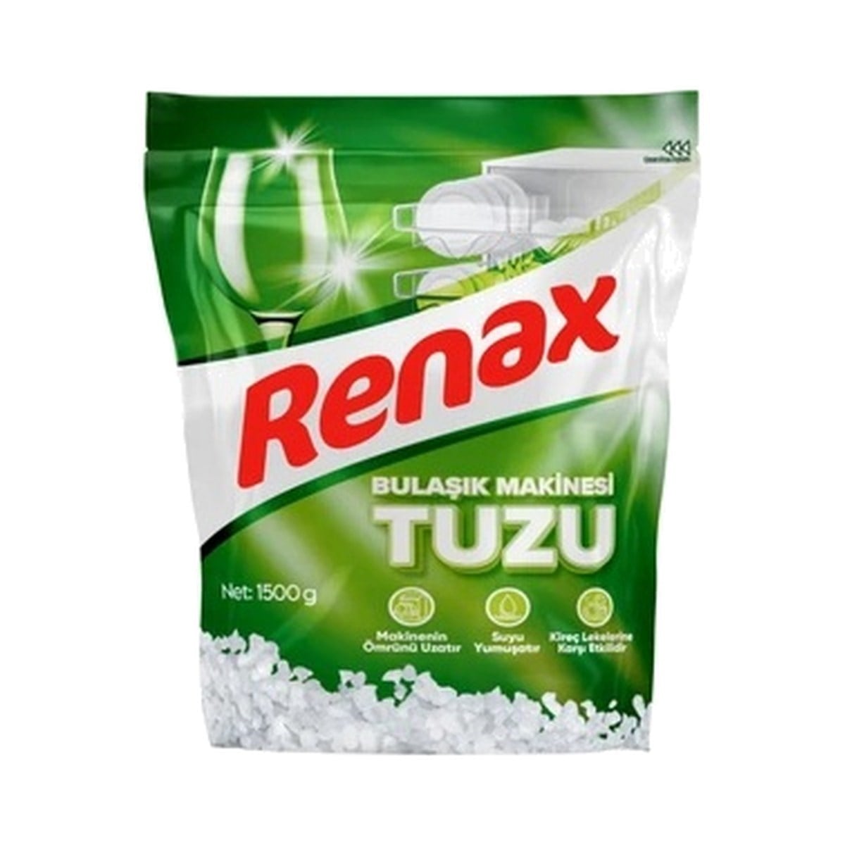 Renax Bulaşık Makinesi Tuzu 1500 GR
