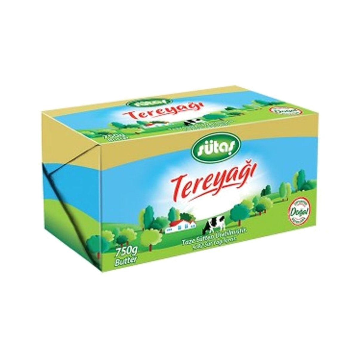 Sütaş Pastörize Tereyağ 750 GR