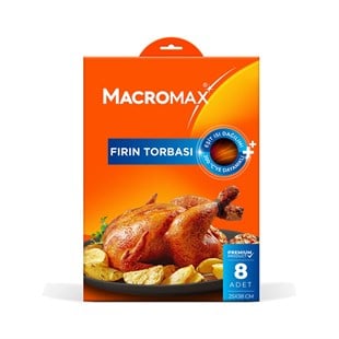 Macromax Fırın Torbası 8 ADET