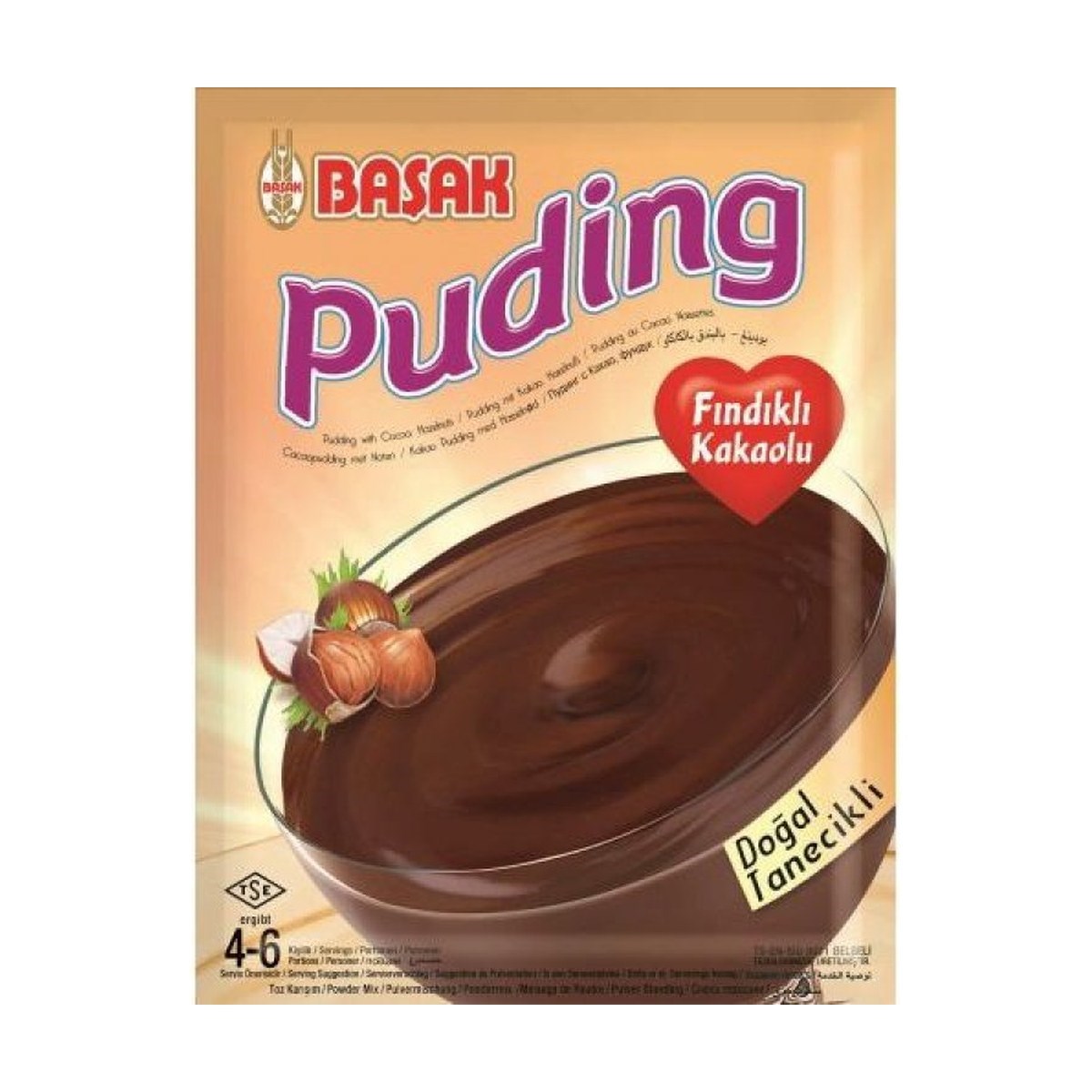 Başak Kakaolu Fındıklı Puding 110 GR