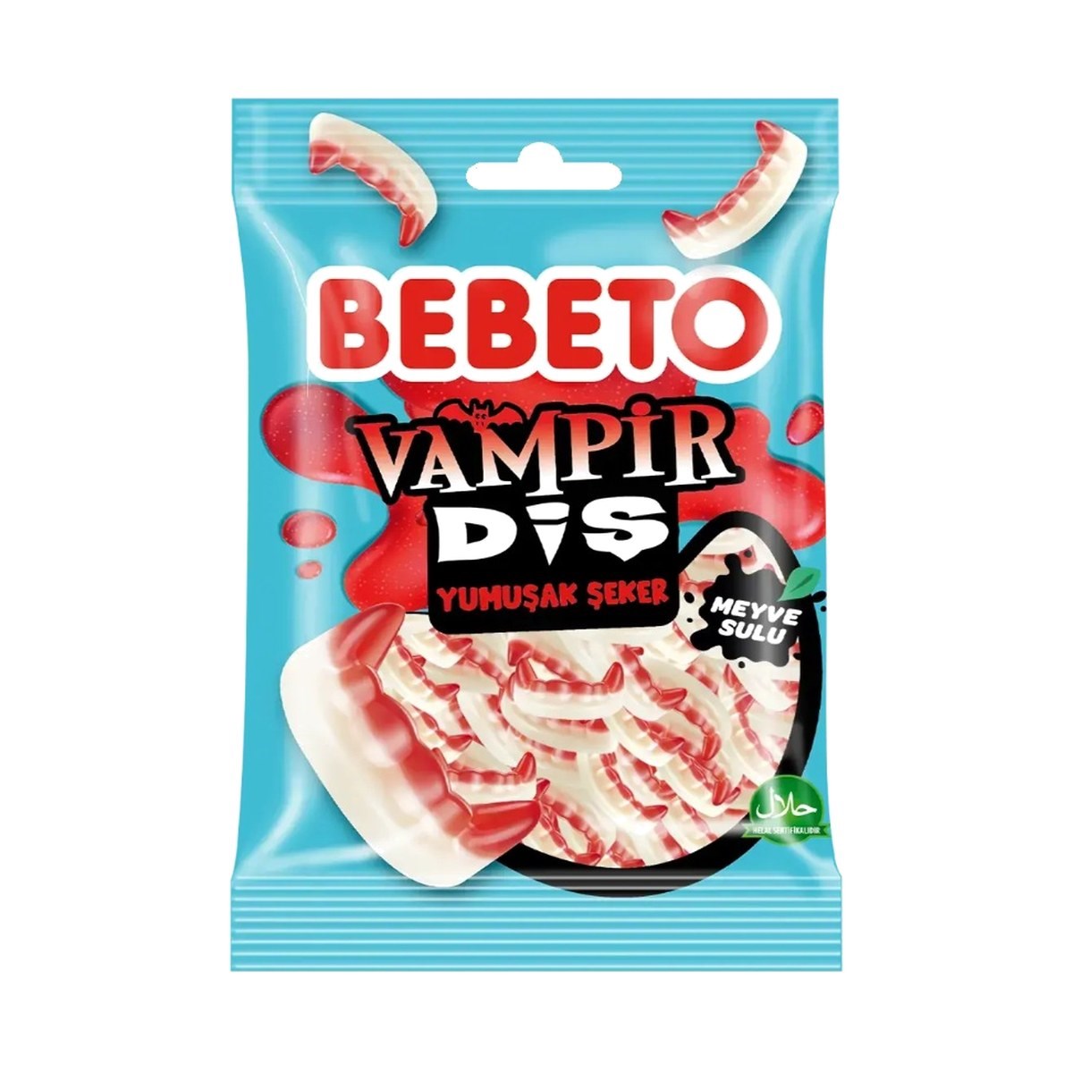 Bebeto Vampir Diş Yumuşak Şeker 80 GR