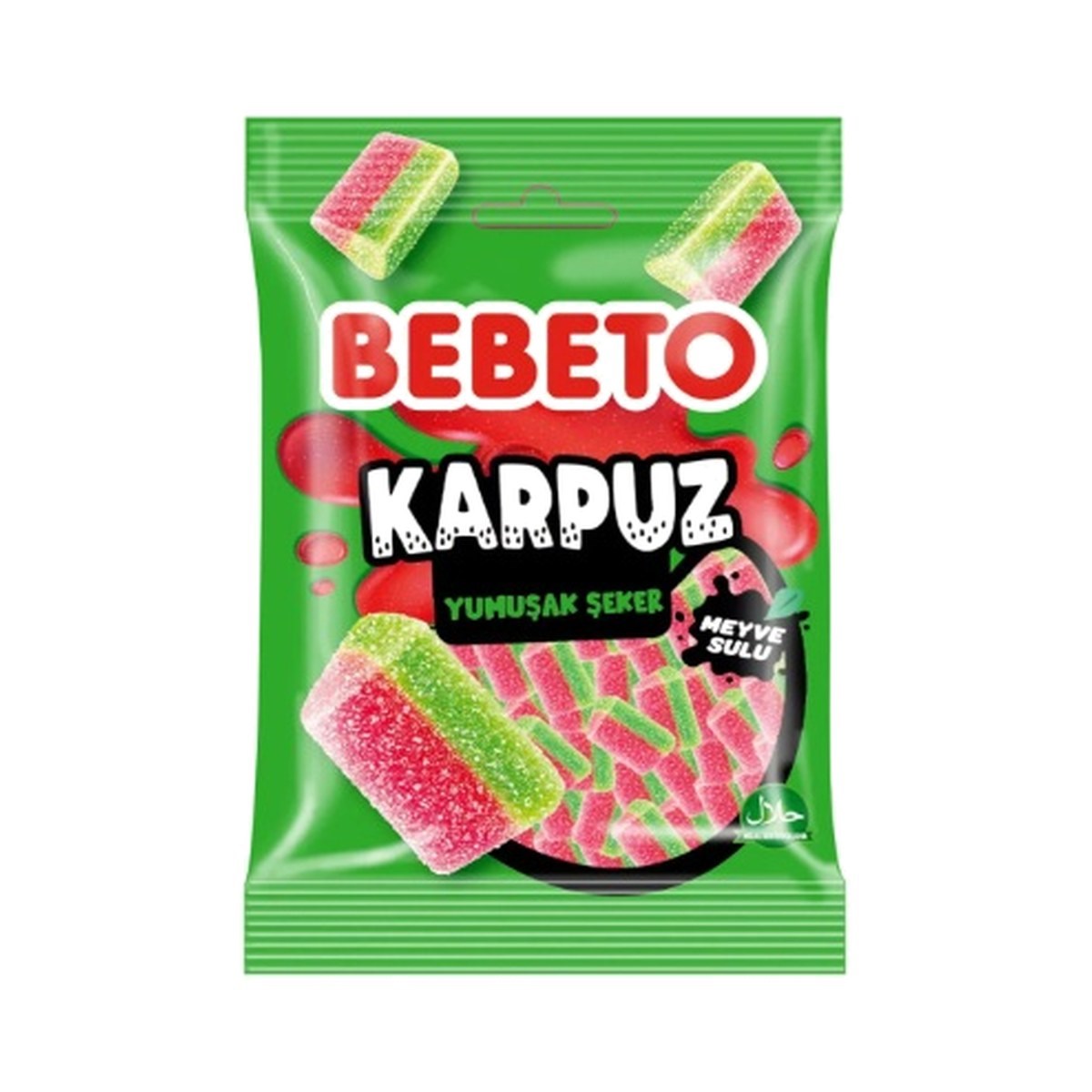 Bebeto Karpuz Yumuşak Şeker 80 GR